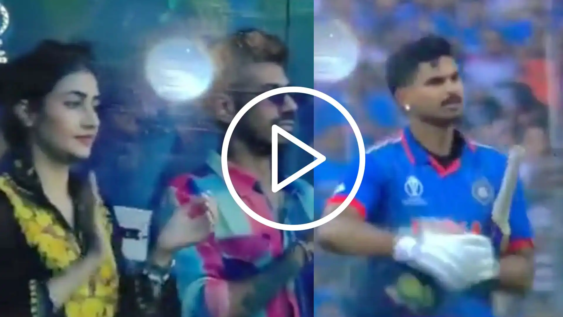 [Watch] Dhanashree Verma, Chahal ‘Applaud’ Shreyas Iyer After His 'Handsome' Century